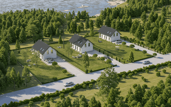 Projekt indywidualny domu - wizualizacja MD PROJEKT